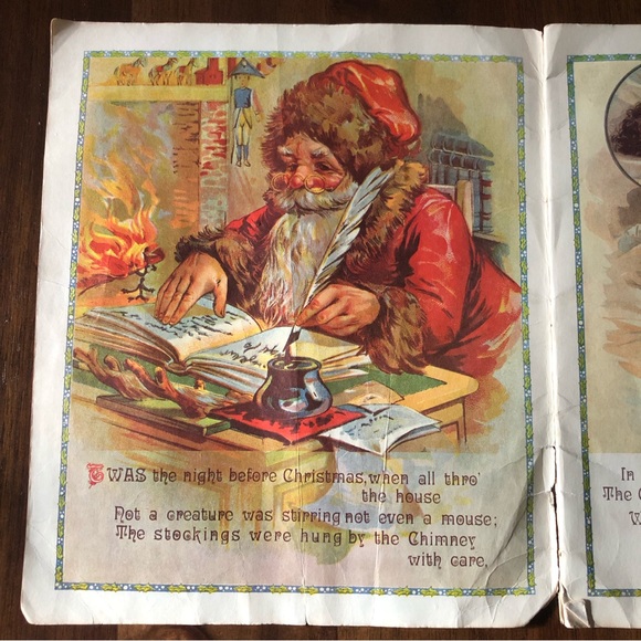 Vintage “The Night Before Christmas” paperback book - Picture 5 of 5